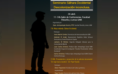 Seminario Sáhara Occidental: una descolonización inconclusa