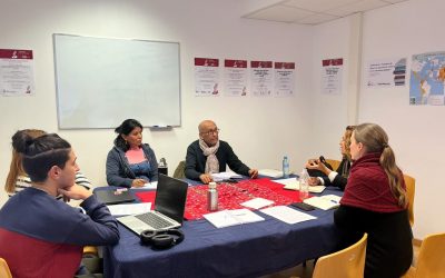 Reunión sobre mediación educativa Zacatecas-Usera